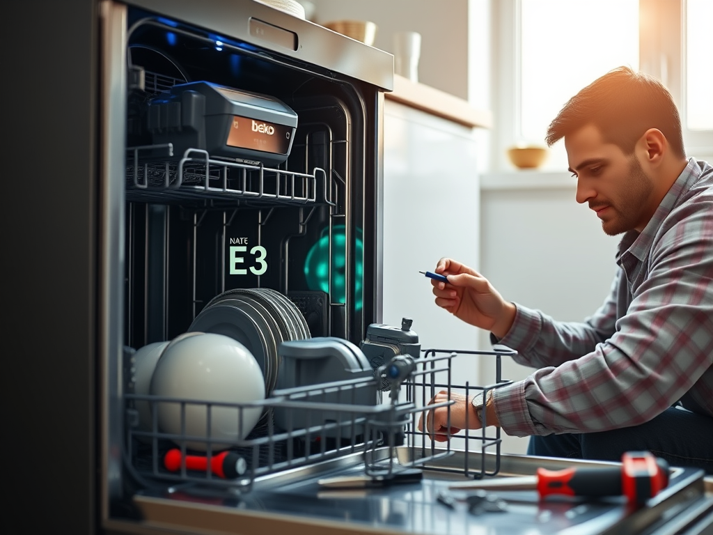 Beko Bulaşık Makinesi E3 Hata Kodu 0262 745 40 41