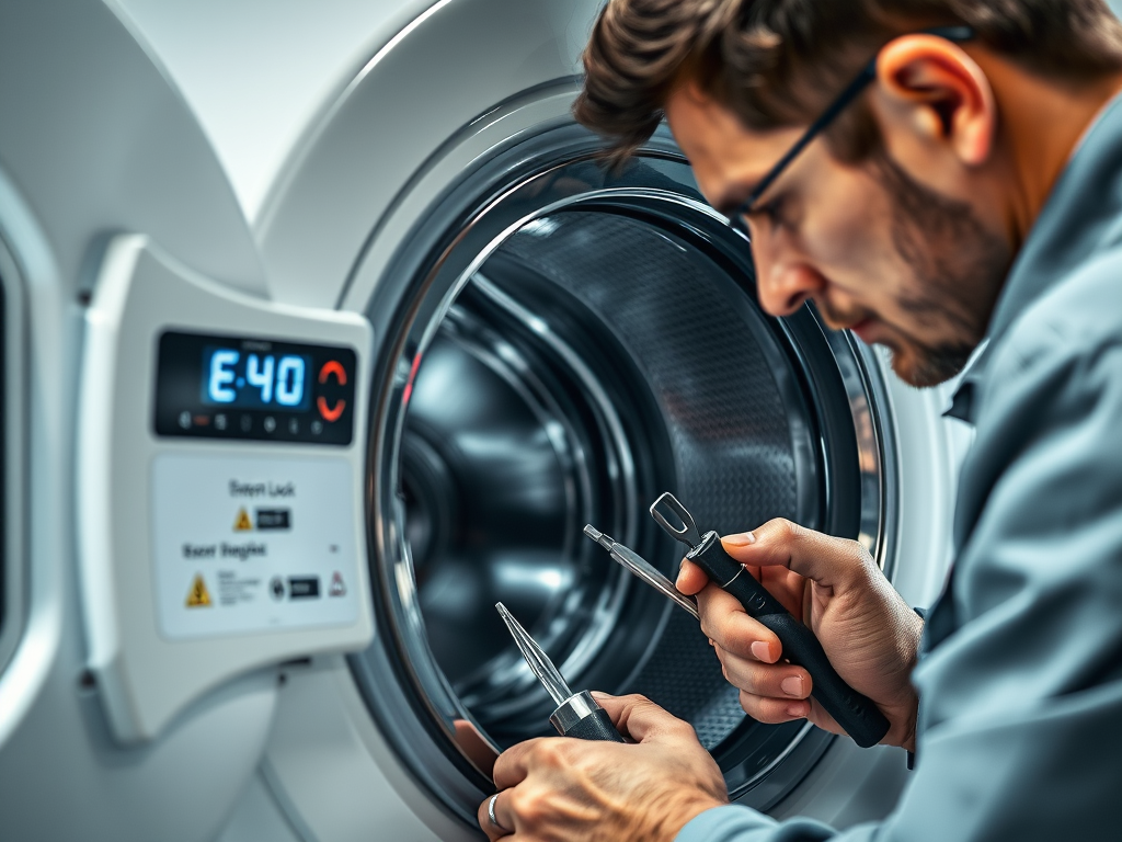 Arçelik Çamaşır Makinesi E40 / E41 Hata Kodu 0262 742 40 41