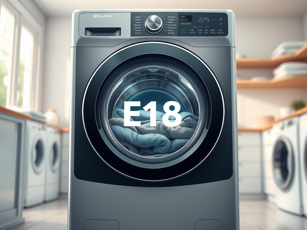 Beko Çamaşır Makinesi E18 Hata Kodu 0262 745 40 41